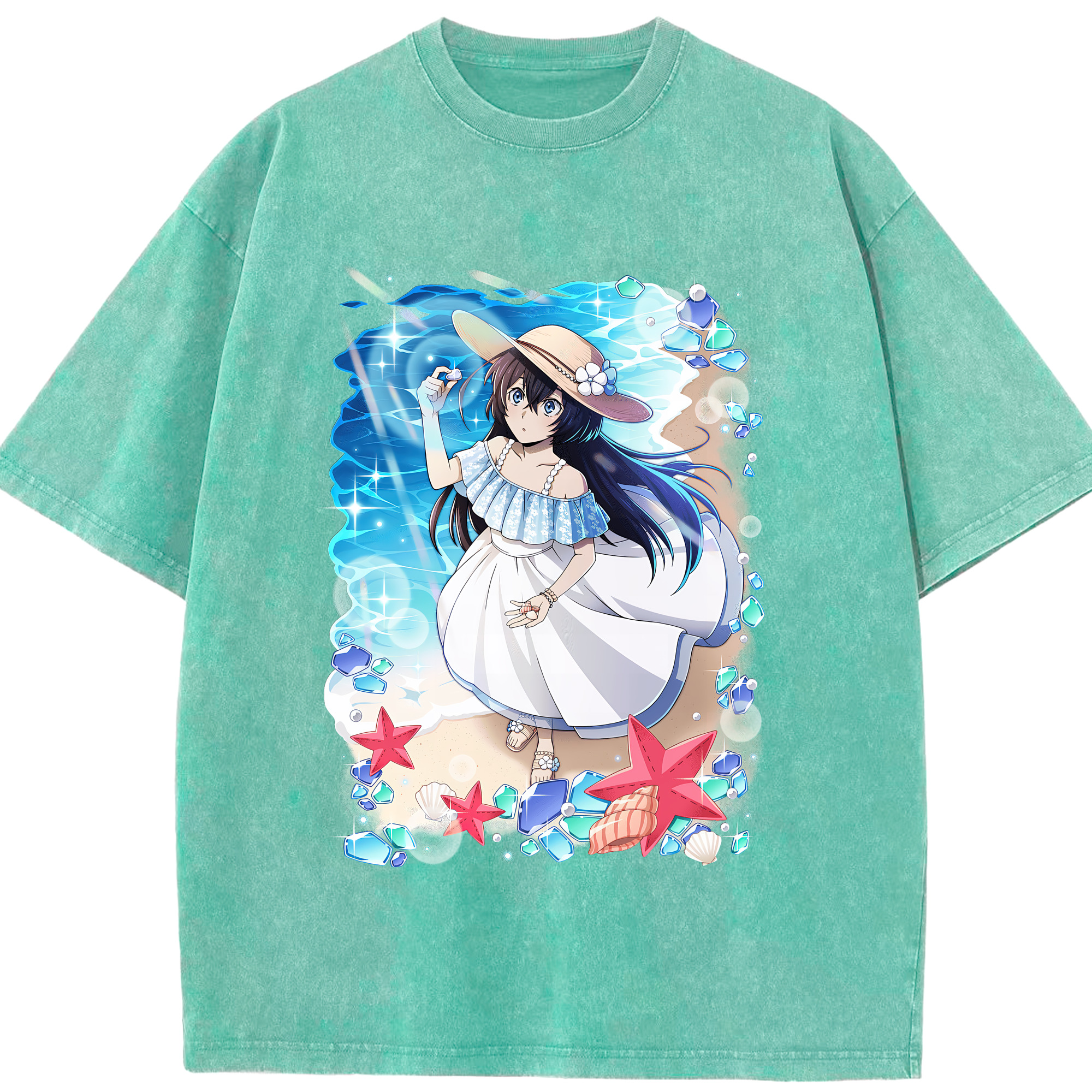 （画像用） 文豪ストレイドッグス Bungo Stray Dogs 綿100% ヴィンテージ風 半袖Tシャツ（フロントプリント）